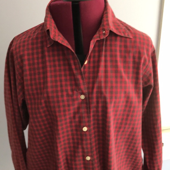 BrooksBros Red Plaid Shirt - Picture 8 of 8